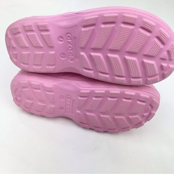 CROC Handle It Pink Lightweight Waterproof Shorty Boots - Picture 14 of 16